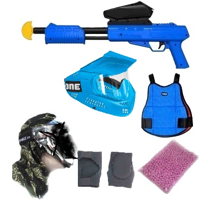 Pack  Attack Marcadora Blaster Azul - Envió Gratis*